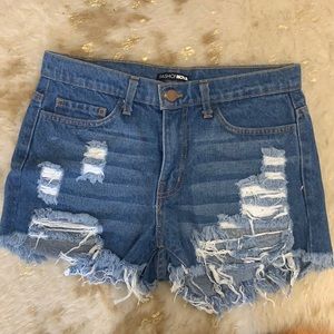 NWOT- Ripped Shorts